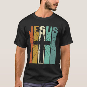 Jesus Men Women Kids Fun Christian Bible Faith Jes T-Shirt