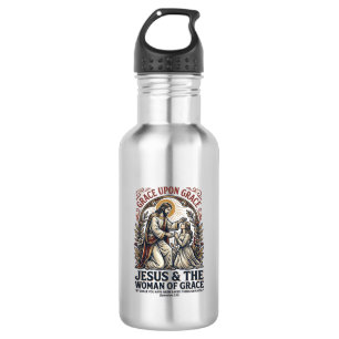 Jesus Menopause Midlife Women Encouragement Shirt 532 Ml Water Bottle