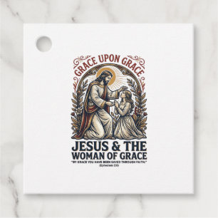 Jesus Menopause Midlife Women Encouragement Shirt Favour Tags