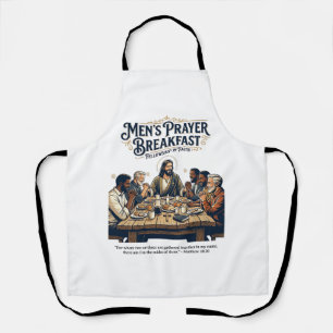 Jesus Mens Group Brotherhood Retreat T-Shirt Inspi Apron