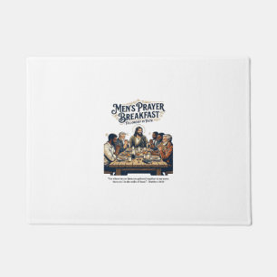Jesus Mens Group Brotherhood Retreat T-Shirt Inspi Doormat