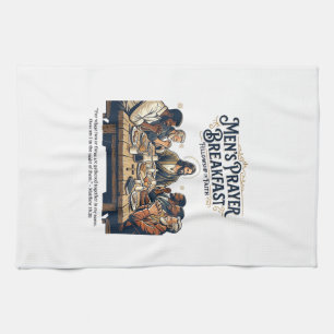 Jesus Mens Group Brotherhood Retreat T-Shirt Inspi Kitchen Towel