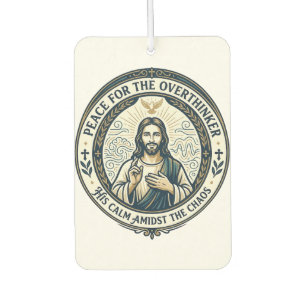 Jesus Mental Health Affirmations T-Shirt Inspirati Air Freshener