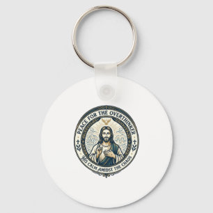 Jesus Mental Health Affirmations T-Shirt Inspirati Keychain