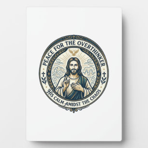 Jesus Mental Health Affirmations T-Shirt Inspirati Plaque
