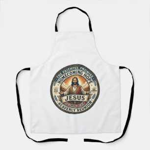 Jesus Military Spouse Waiting Wife T-Shirt Inspira Apron
