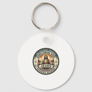 Jesus Military Spouse Waiting Wife T-Shirt Inspira Keychain