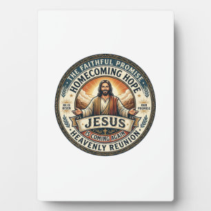 Jesus Military Spouse Waiting Wife T-Shirt Inspira Plaque