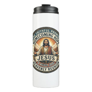 Jesus Military Spouse Waiting Wife T-Shirt Inspira Thermal Tumbler