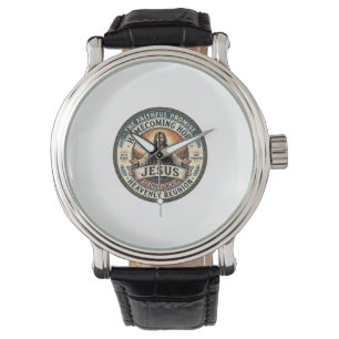 Jesus Military Spouse Waiting Wife T-Shirt Inspira Watch