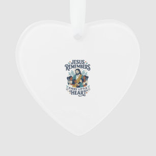 Jesus Miscarriage Comfort Healing T-Shirt Inspirat Ornament