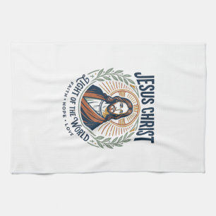 Jesus Modest Fashion Feminine Values T-Shirt Inspi Kitchen Towel