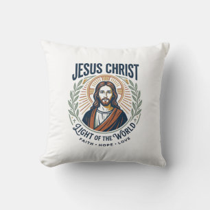 Jesus Modest Fashion Feminine Values T-Shirt Inspi Throw Pillow