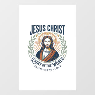 Jesus Modest Fashion Feminine Values T-Shirt Inspi Window Cling
