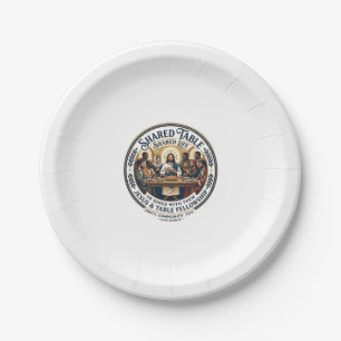 Jesus Moms Group Womens Bible Study Vintage Shirt  Paper Plate