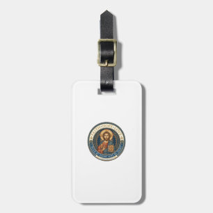 Jesus Monastic Contemplative Spirituality Graphic  Luggage Tag