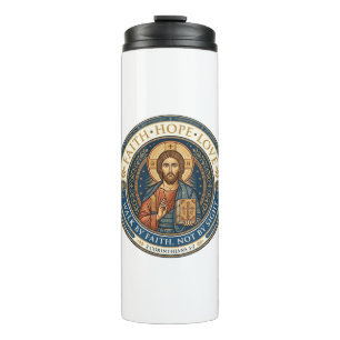 Jesus Monastic Contemplative Spirituality Graphic Thermal Tumbler