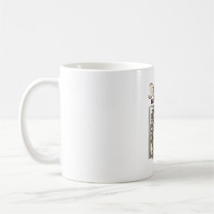 Jesus Monogram Initial Faith Jesus Monogram Initia Coffee Mug