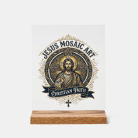 Jesus Mosaic Art Jesus Mosaic Art Christian Faith