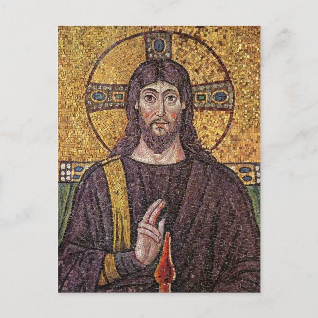 Jesus Mosaic Postcards (Front)
