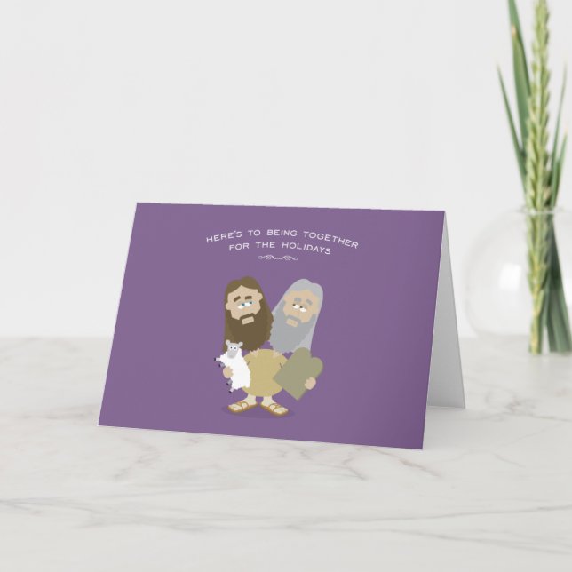 Jesus & Moses card (Front)