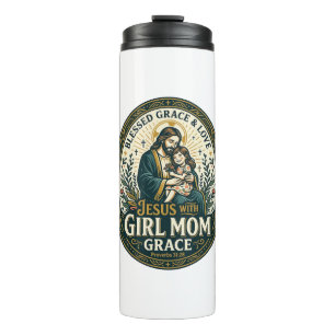 Jesus Motherhood Micro Identities Shirt Faith Base Thermal Tumbler