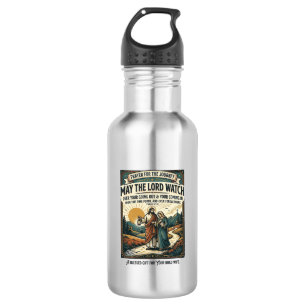 Jesus Motorcycle Club Spouse T-Shirt Inspirational 532 Ml Water Bottle
