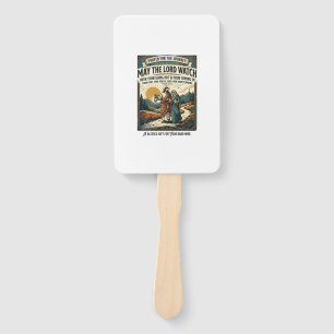 Jesus Motorcycle Club Spouse T-Shirt Inspirational Hand Fan