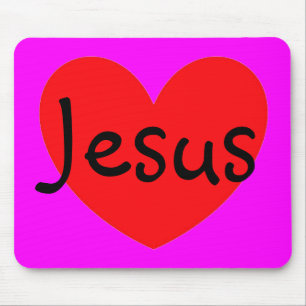 Jesus Mouse Pad