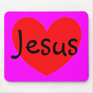 Jesus Mouse Pad
