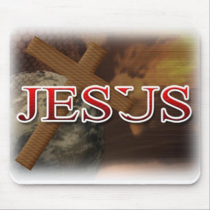 Jesus Mouse Pad
