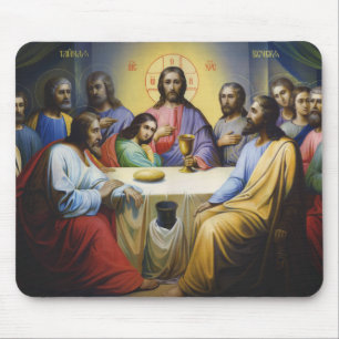 Jesus Mouse Pad