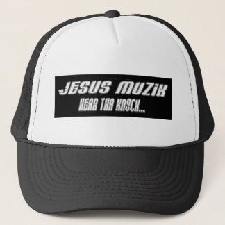 jesus music trucker hat