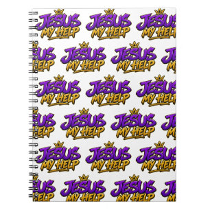 Jesus my help notebook