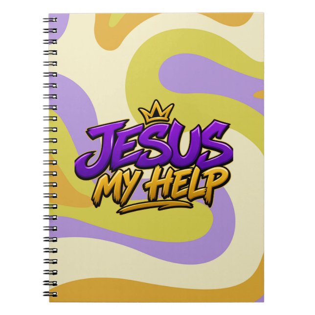 Jesus my help notebook (Front)