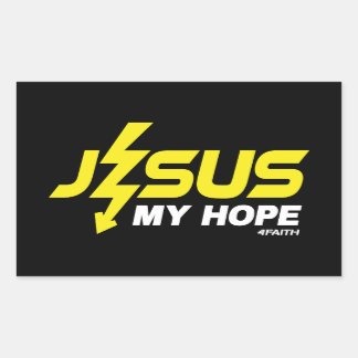 Jesus my Hope Sticker