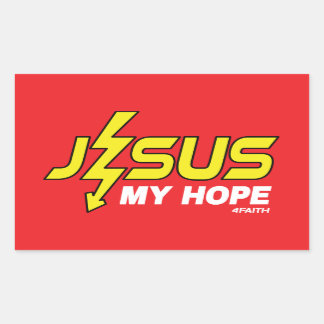 Jesus my Hope Sticker