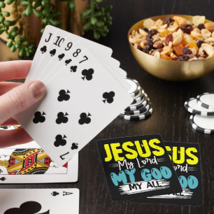 JESUS, MY LORD, MY GOD, MY ALL PLAYING CARDS