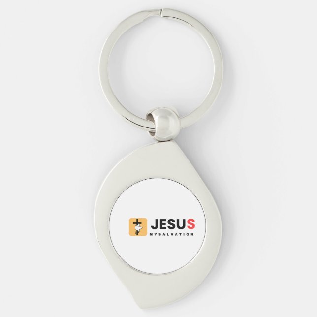 Jesus My Salvation  Keychain (Front)