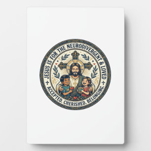 Jesus Neurodivergent Encouragement T-Shirt Inspira Plaque