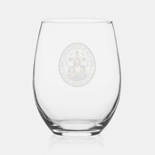 Jesus Neurodivergent Encouragement T-Shirt Inspira Stemless Wine Glass