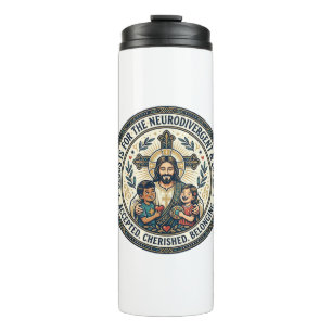 Jesus Neurodivergent Encouragement T-Shirt Inspira Thermal Tumbler