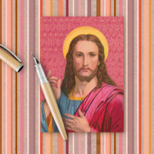 Jésus Notre Sauveur Carte Religieuse