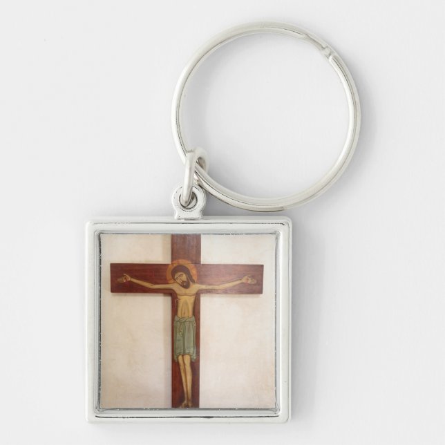 Jesus On The Cross Art Keychain (Front)