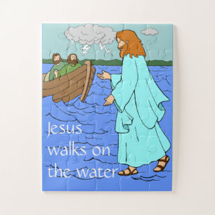 Jesus on the Water  Jigsaw Puzzle