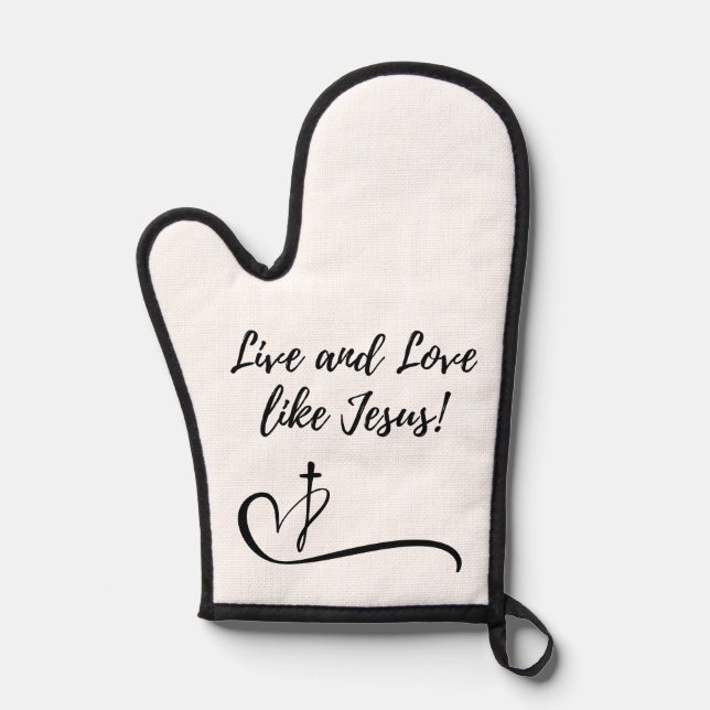 Jesus Oven Mitt and Pot Holder (Front)