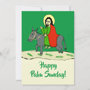 Jesus Palm Sunday Send via Text Download Holiday Card