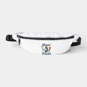 Jesus Pickleball The One Who Serves Shirt Fanny Pack