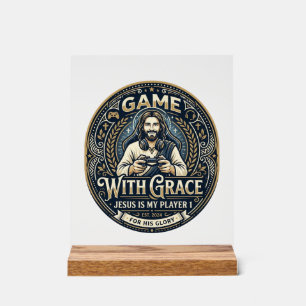 Jesus Pickleball Vintage Shirt Christian Graphic_1 Acrylic Sign