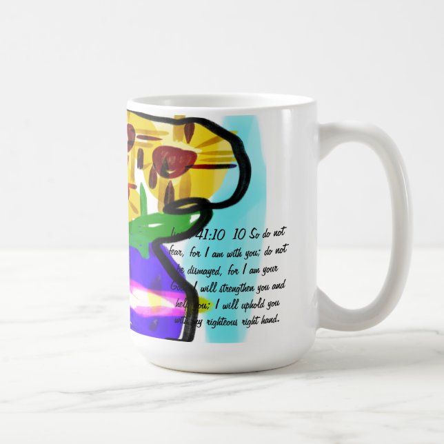 Jesus plan coffee mug (Right)
